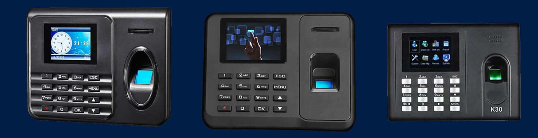 fingerprint clocking machines banner